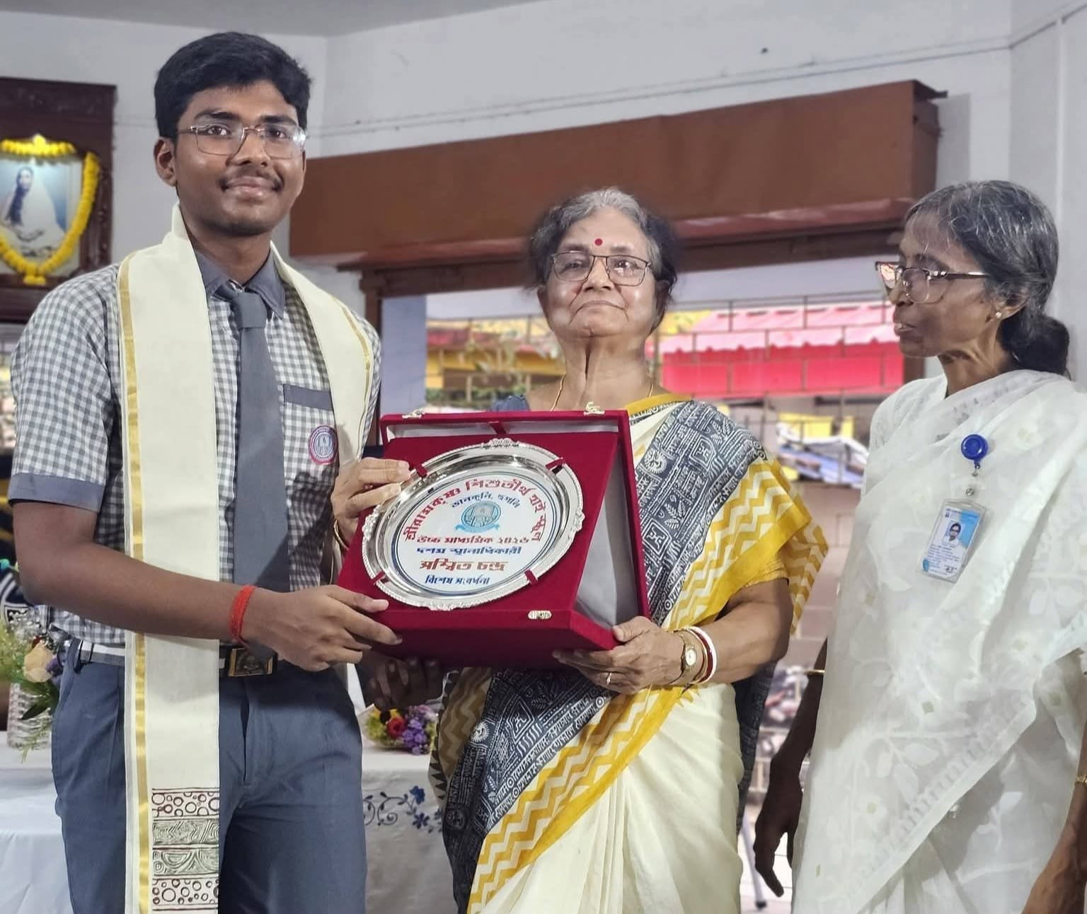 Sambit Chandra secured 10th position in the HS Examination 2026